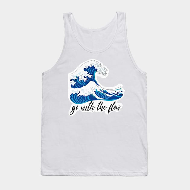 GO WITH THE FLOW Aesthetic Tank Top by Proadvance